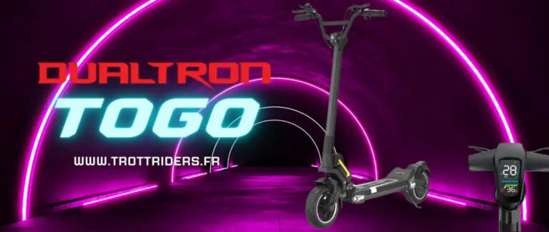 Découvrez la dernière de Dualtron : la trottinette électrique Dualtron Togo