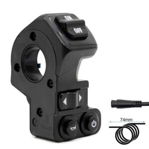 Commodo Kukirin G2 Pro (2024) — klaxon, clignotants et éclairage