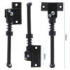 Dessin coté de la béquille 170 mm : 170 mm hors tout, platine de 45 mm
