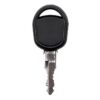 Accélérateur à clé Kukirin G2 Pro 2024 vu de dessus, gâchette et collier de serrage