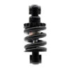 Amortisseur Ecoxtrem M41 Tank de face : les deux yeux à bagues, le ressort et le corps Amortisseur Ecoxtrem M41 Tank de face : les deux yeux à bagues, le ressort et le corps