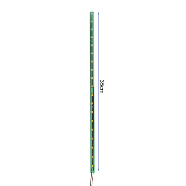 Bandeau lumineux de plateau Ecoxtrem M41 Tank à plat, coté à 35 cm, LED alignées sur toute la longueur Bandeau lumineux de plateau Ecoxtrem M41 Tank à plat, coté à 35 cm, LED alignées sur toute la longueur
