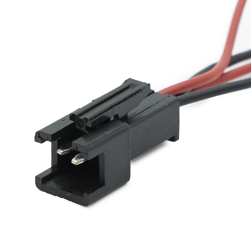 Connecteur à deux broches et fils rouge et noir du bandeau lumineux Ecoxtrem M41 Tank