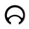 Barre de guidon Wispeed T850 / T855 — la section du tube vue en bout, cloison interne et second conduit Barre de guidon Wispeed T850 / T855 — la section du tube vue en bout, cloison interne et second conduit