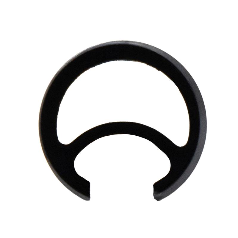 Barre de guidon Wispeed T850 / T855 — la section du tube vue en bout, cloison interne et second conduit