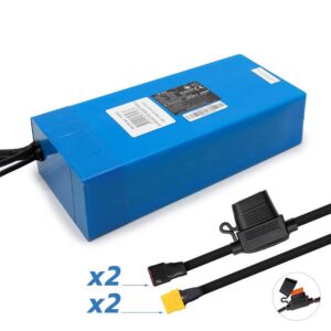 Batterie 48 V 12,5 Ah UrbanGlide E-Cross Pro Boost et SmartGyro Crossover — 600 Wh, version bimoteur