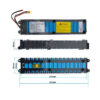 Batterie Kugoo S1 36V — vue des deux connecteurs séparés Batterie Kugoo S1 36V — vue des deux connecteurs séparés