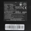 Étiquette de la batterie 48 V 15,6 Ah : 748,8 Wh, tension de charge 54,6 V, normes IEC 62133 et UN 38.3