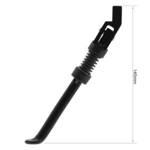 Béquille Ecoxtrem M41 Tank — 145 mm, platine 17 mm, ressort de rappel, deux vis fournies