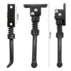 Béquille Wispeed T850 / T855 — les trois vues cotées : 145 mm de longueur et 40 mm entre les trous de fixation Béquille Wispeed T850 / T855 — les trois vues cotées : 145 mm de longueur et 40 mm entre les trous de fixation
