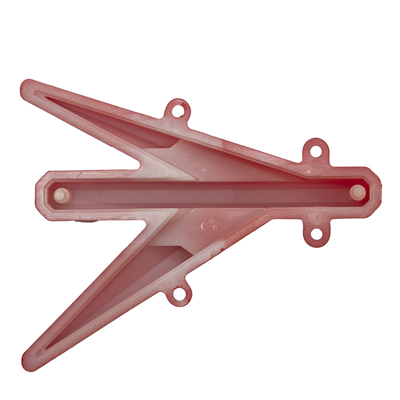 Dos du cabochon de clignotant Ecoxtrem M41 Tank : face d'appui et logements de fixation