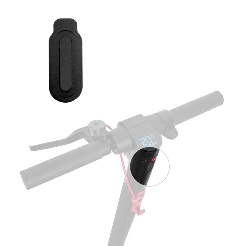 Capuchon de port de charge Wispeed T850 / T855 — le bouchon et son emplacement en haut de la colonne, sous l'écran