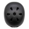 Casque bol CSL001 noir, vue de dessus et aérations Casque bol CSL001 noir, vue de dessus et aérations