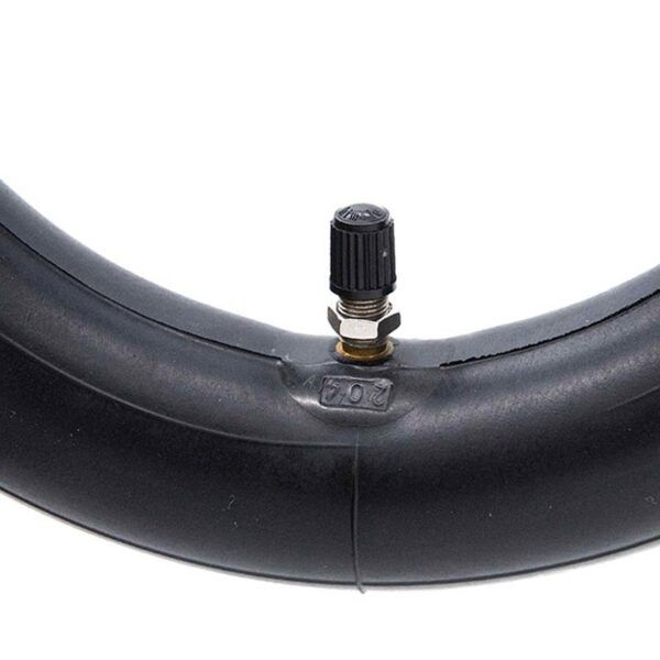 Valve droite et base renforcée d'une chambre à air 10 × 2,5 du lot de cinq Valve droite et base renforcée d'une chambre à air 10 × 2,5 du lot de cinq