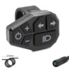 Commodo Ecoxtrem M41 Tank de trois quarts, avec son câble de 200 mm et son connecteur étanche à six broches Commodo Ecoxtrem M41 Tank de trois quarts, avec son câble de 200 mm et son connecteur étanche à six broches