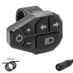 Commodo Ecoxtrem M41 Tank — six touches, prise USB intégrée, câble étanche 200 mm