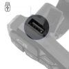 Prise USB intégrée sur le flanc du commodo Ecoxtrem M41 Tank Prise USB intégrée sur le flanc du commodo Ecoxtrem M41 Tank