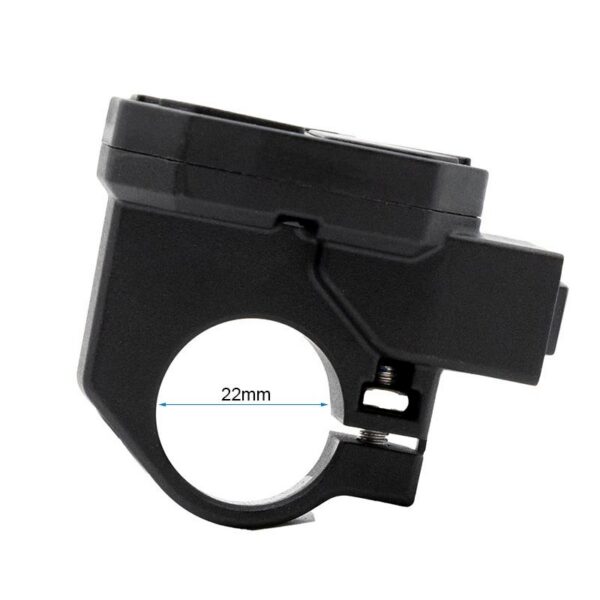 Commodo iScooter iX3 / iX4 — collier de guidon intégré pour tube de 22 mm Commodo iScooter iX3 / iX4 — collier de guidon intégré pour tube de 22 mm