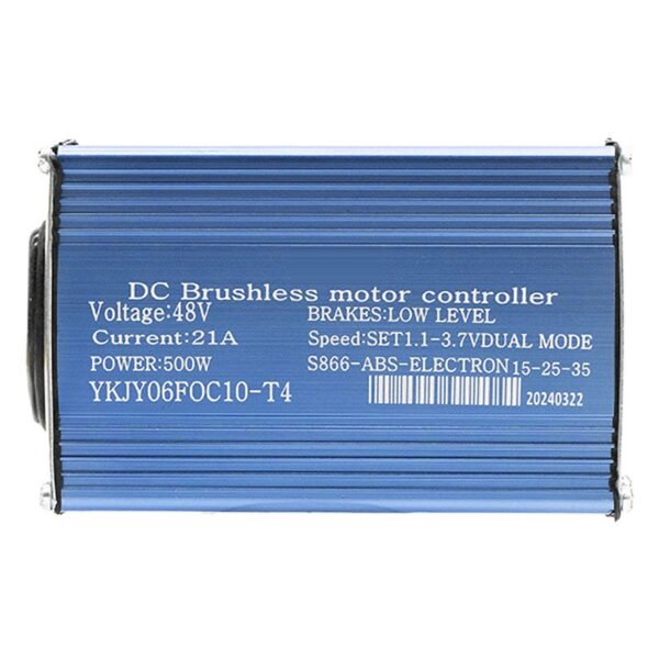 Étiquette du contrôleur 48 V 21 A : 500 W, écran S866, code de bridage 15-25-35