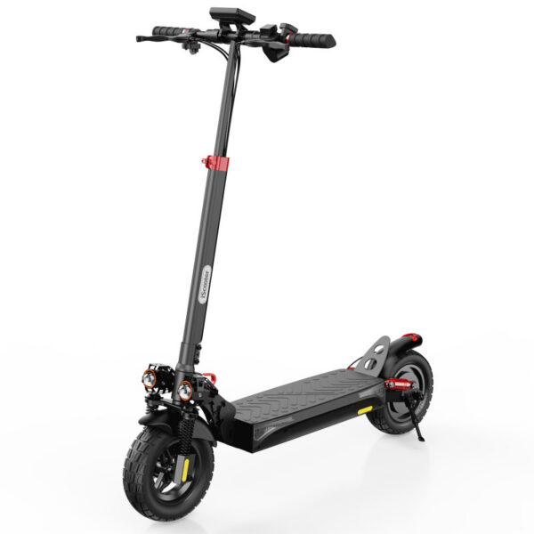 Trottinette iScooter iX4 de trois quarts — le modèle sur lequel se monte ce contrôleur Trottinette iScooter iX4 de trois quarts — le modèle sur lequel se monte ce contrôleur