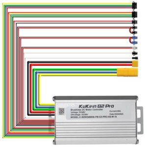 Contrôleur Kukirin G2 Pro 2024 — 48 V 20 A brushless, faisceau complet et prise XT60