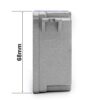 Contrôleur Ninebot Max G30 de profil : boîtier aluminium de 68 mm Contrôleur Ninebot Max G30 de profil : boîtier aluminium de 68 mm