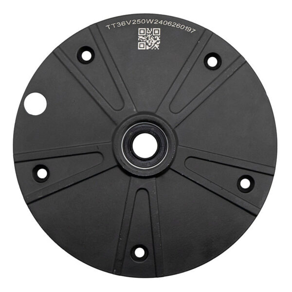 Couvercle moteur Wispeed T850 — cache plastique de roue arrière