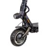 Roue avant de la Dualtron Victor Limited : phare LED, suspension et pneu 10 pouces