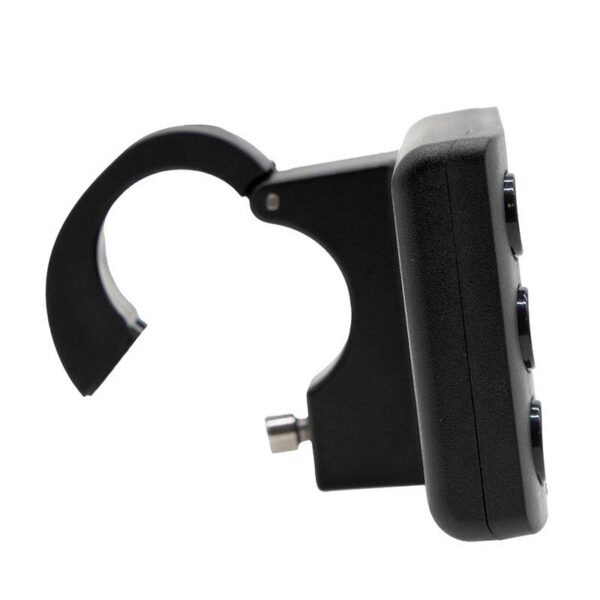 Collier de fixation de l'écran, ouvert, et sa vis de serrage