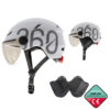 Casque GLOOB Urbain avec ses cache-oreilles amovibles