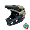 Casque intégral INTEGRA Sport vert militaire, vue de profil Casque intégral INTEGRA Sport vert militaire, vue de profil