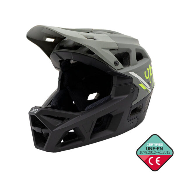 Casque intégral INTEGRA Sport gris, vue de profil Casque intégral INTEGRA Sport gris, vue de profil