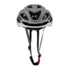 Casque ZYCLON Sport gris et noir, vue de dessus et aérations