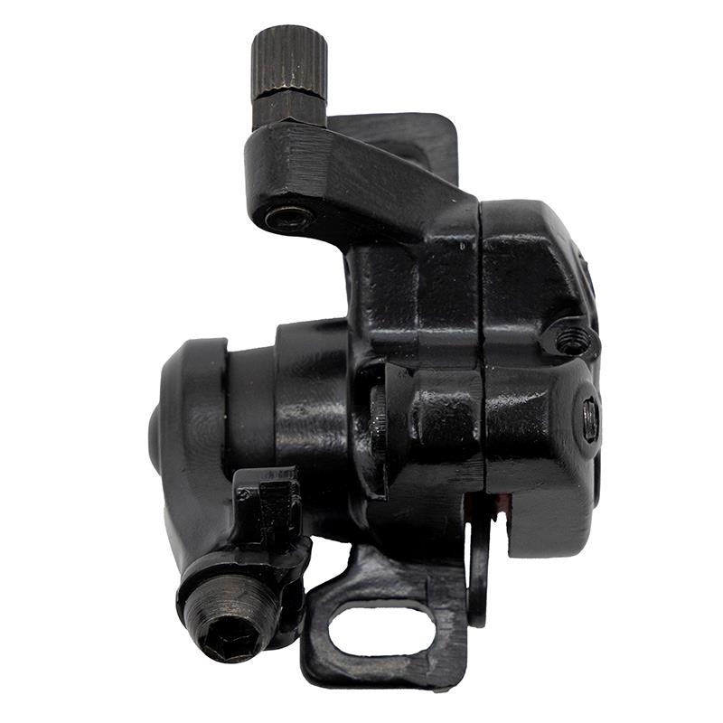 Étrier de frein Wispeed T850 — vue de profil, vis de fixation et embase percée