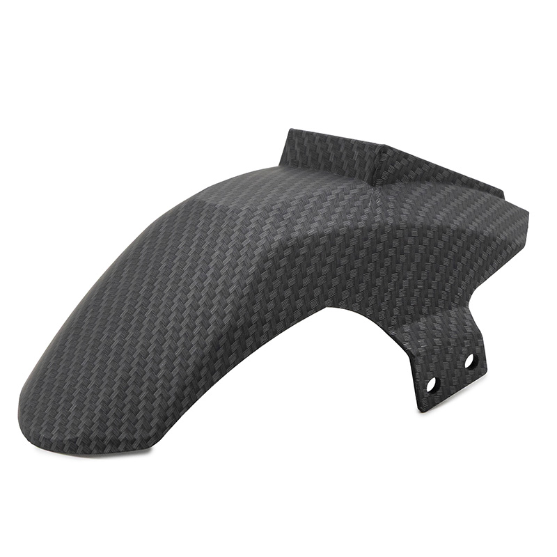 Garde-boue arrière Ecoxtrem M41 Tank de profil : jupe profonde et patte de fixation