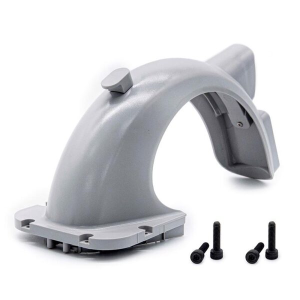Garde-boue arrière gris Ninebot Max G30 avec ses quatre vis de fixation Garde-boue arrière gris Ninebot Max G30 avec ses quatre vis de fixation