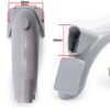 Cotes du garde-boue arrière gris Ninebot Max G30 : entraxe 62 mm, platine 108 mm, logement 60 mm Cotes du garde-boue arrière gris Ninebot Max G30 : entraxe 62 mm, platine 108 mm, logement 60 mm