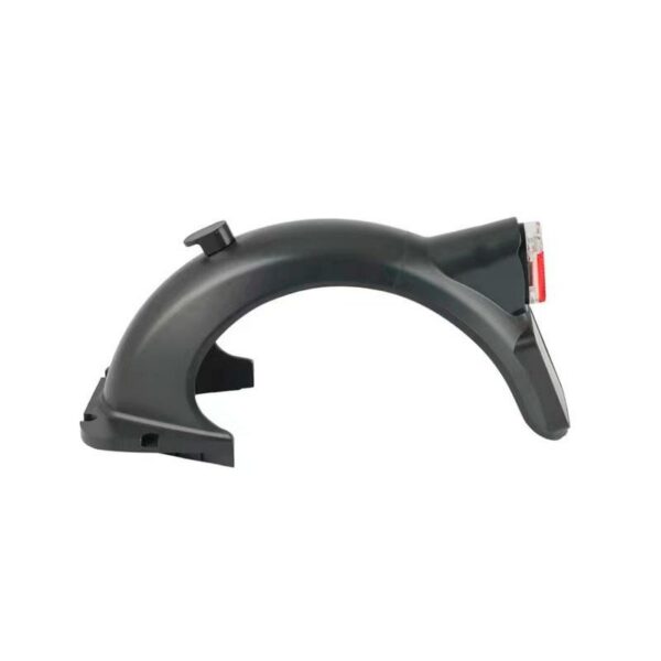 Garde-boue arrière noir Ninebot Max G30E II vu de profil : partie arrière relevée Garde-boue arrière noir Ninebot Max G30E II vu de profil : partie arrière relevée