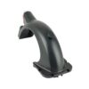 Garde-boue arrière noir Ninebot Max G30E II de trois quarts : ailettes et platine de fixation Garde-boue arrière noir Ninebot Max G30E II de trois quarts : ailettes et platine de fixation