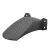 Garde-boue avant Ecoxtrem M41 Tank de trois quarts : aspect carbone et équerre de fixation à trois perçages Garde-boue avant Ecoxtrem M41 Tank de trois quarts : aspect carbone et équerre de fixation à trois perçages