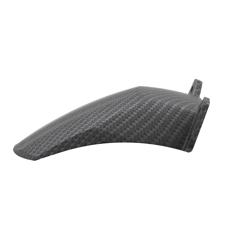 Garde-boue avant Ecoxtrem M41 Tank de profil : courbe plate et dessus nu, sans platine