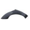 Garde-boue avant de trottinette Kukirin G2 Pro 2024 vu de profil, bord arrondi et talon de fixation Garde-boue avant de trottinette Kukirin G2 Pro 2024 vu de profil, bord arrondi et talon de fixation