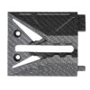 Garniture avant droite Ecoxtrem M41 Tank de face : motif de flèches ajourées inversé et deux perçages ronds Garniture avant droite Ecoxtrem M41 Tank de face : motif de flèches ajourées inversé et deux perçages ronds