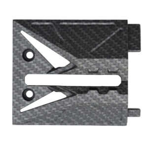 Garniture avant droite Ecoxtrem M41 Tank — plate, deux perçages, aspect carbone