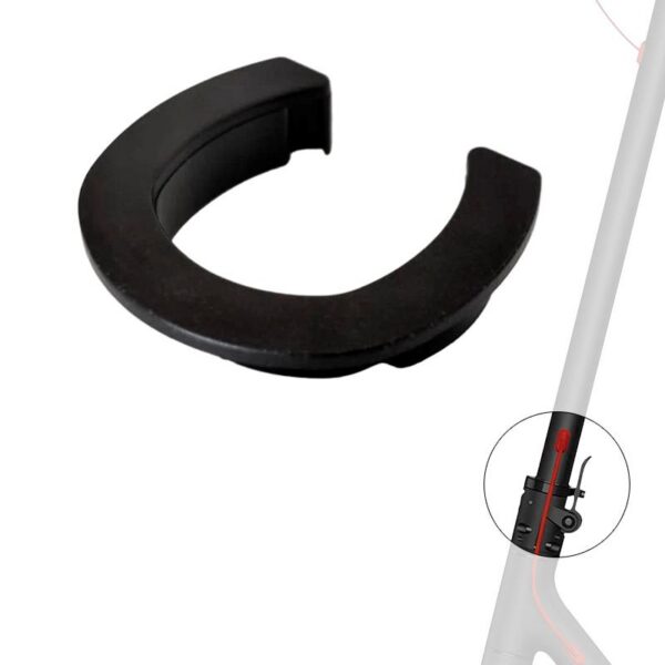 Guide de boucle de rétention Ninebot Max G30 : bague noire ouverte en C Guide de boucle de rétention Ninebot Max G30 : bague noire ouverte en C