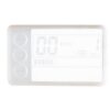 Housse de protection en silicone blanc translucide pour écran de trottinette S866