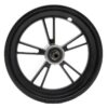 Jante arrière Wispeed T850 T855 — face intérieure, moyeu central et trou de valve Jante arrière Wispeed T850 T855 — face intérieure, moyeu central et trou de valve
