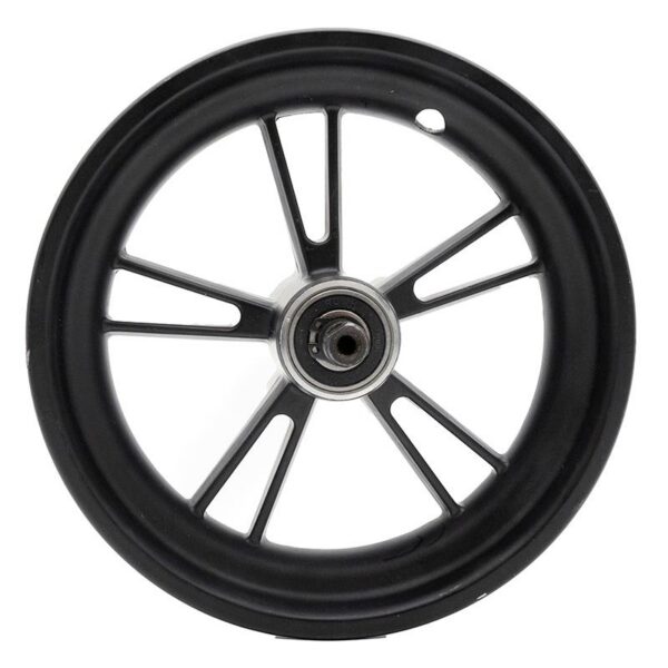 Jante arrière Wispeed T850 T855 — face intérieure, moyeu central et trou de valve Jante arrière Wispeed T850 T855 — face intérieure, moyeu central et trou de valve
