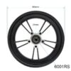 Jante arrière Wispeed T850 T855 — vue de face cotée, diamètre extérieur 168 mm et roulement 6001-2RS Jante arrière Wispeed T850 T855 — vue de face cotée, diamètre extérieur 168 mm et roulement 6001-2RS