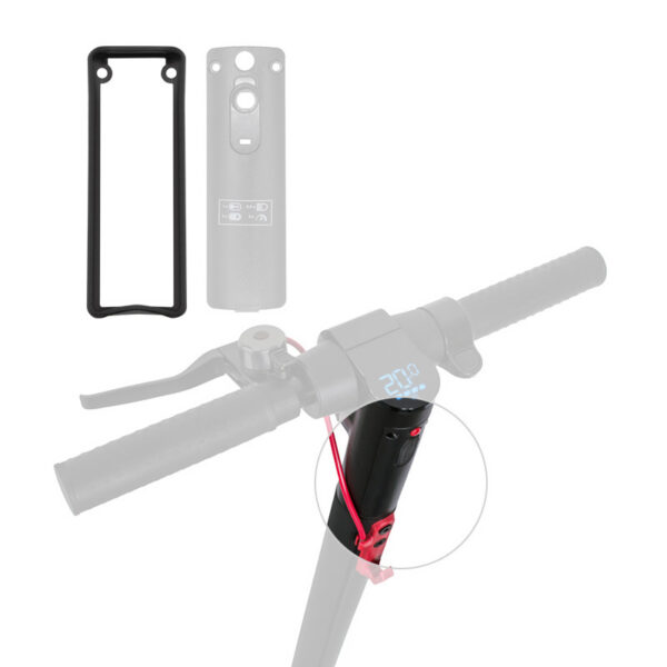 Joint de cache de colonne Wispeed T850 / T855 — le joint, le capot arrière qu'il accompagne et leur emplacement en haut de la colonne Joint de cache de colonne Wispeed T850 / T855 — le joint, le capot arrière qu'il accompagne et leur emplacement en haut de la colonne
